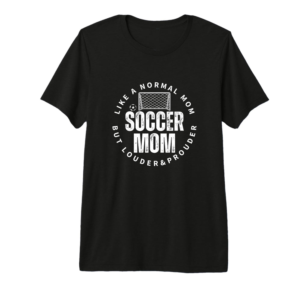 Soccer Mom Mother Funny Soccer T-Shirt - Aesthetic Graphic for Adults