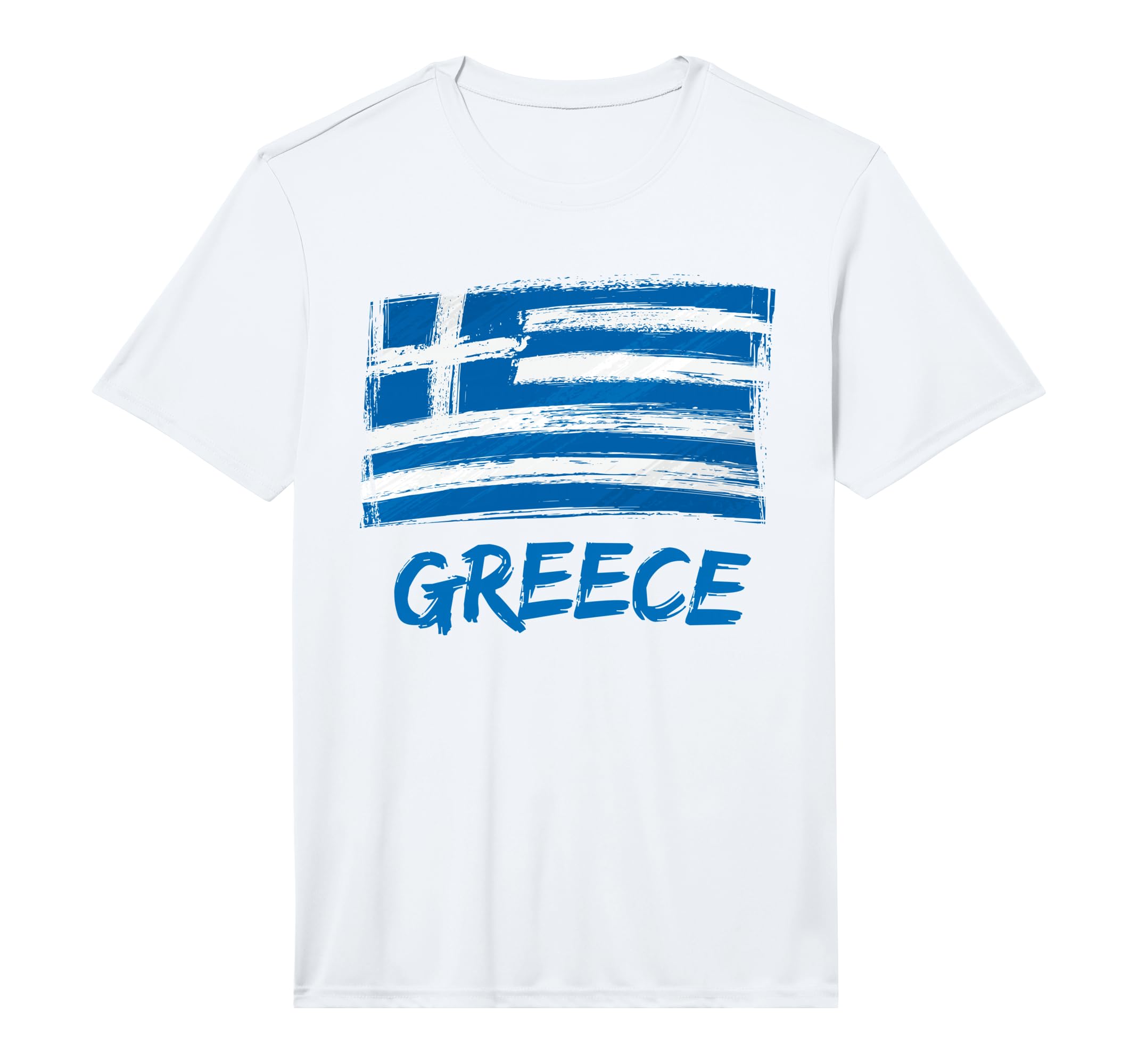 Greek Flag Greece National Pride T-Shirt - Trendy Graphic Men Women