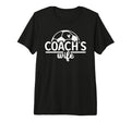 Soccer Coachs Wife Proud Wife Soccer Coach T-Shirt - Graphic Print Unisex
