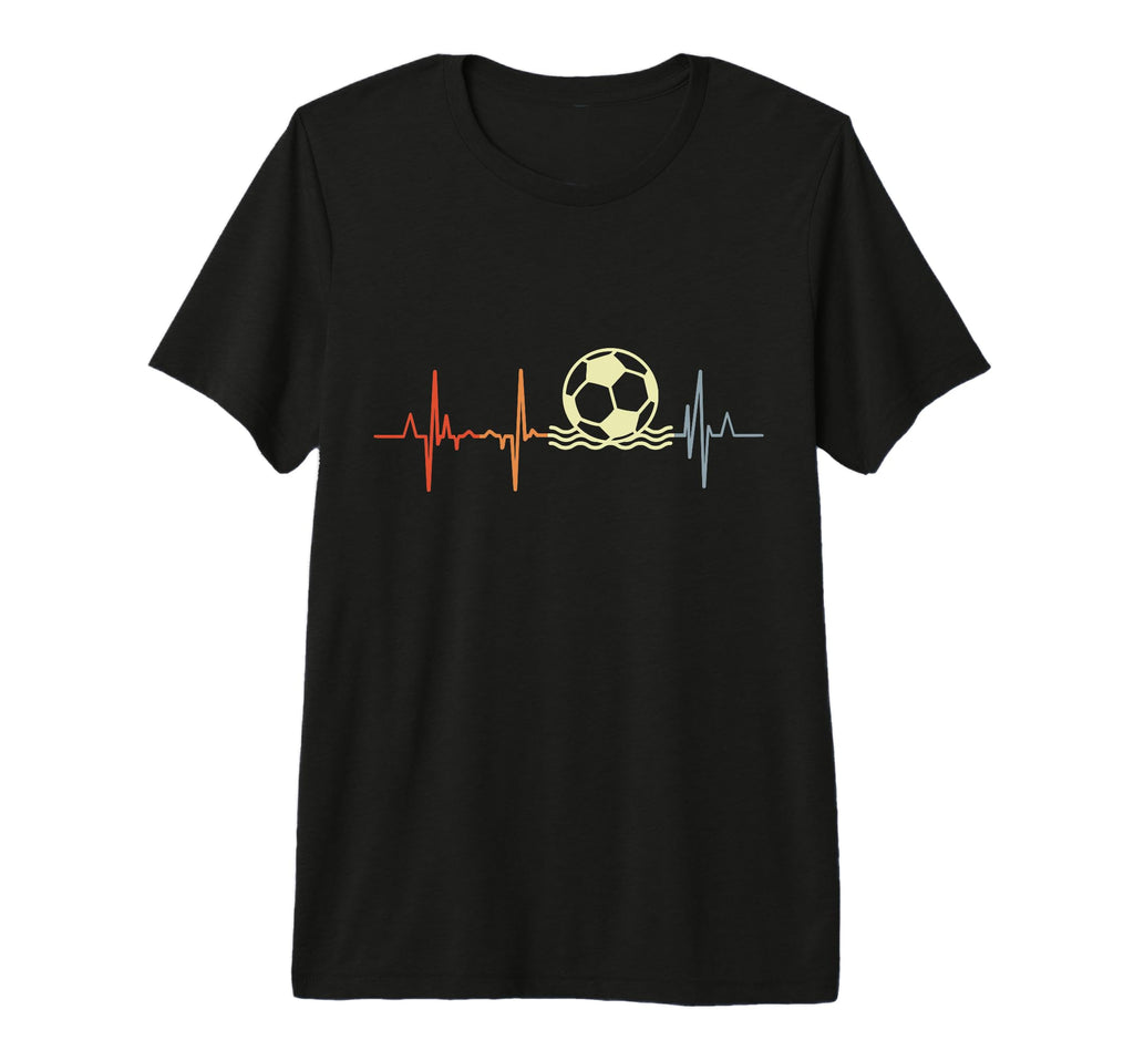I Love Beach Soccer Beach Tri Blend T-Shirt - Graphic Print for Adults