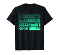 Eat Sleep Soccer Repeat Funny T-Shirt - Graphic Print for Adults