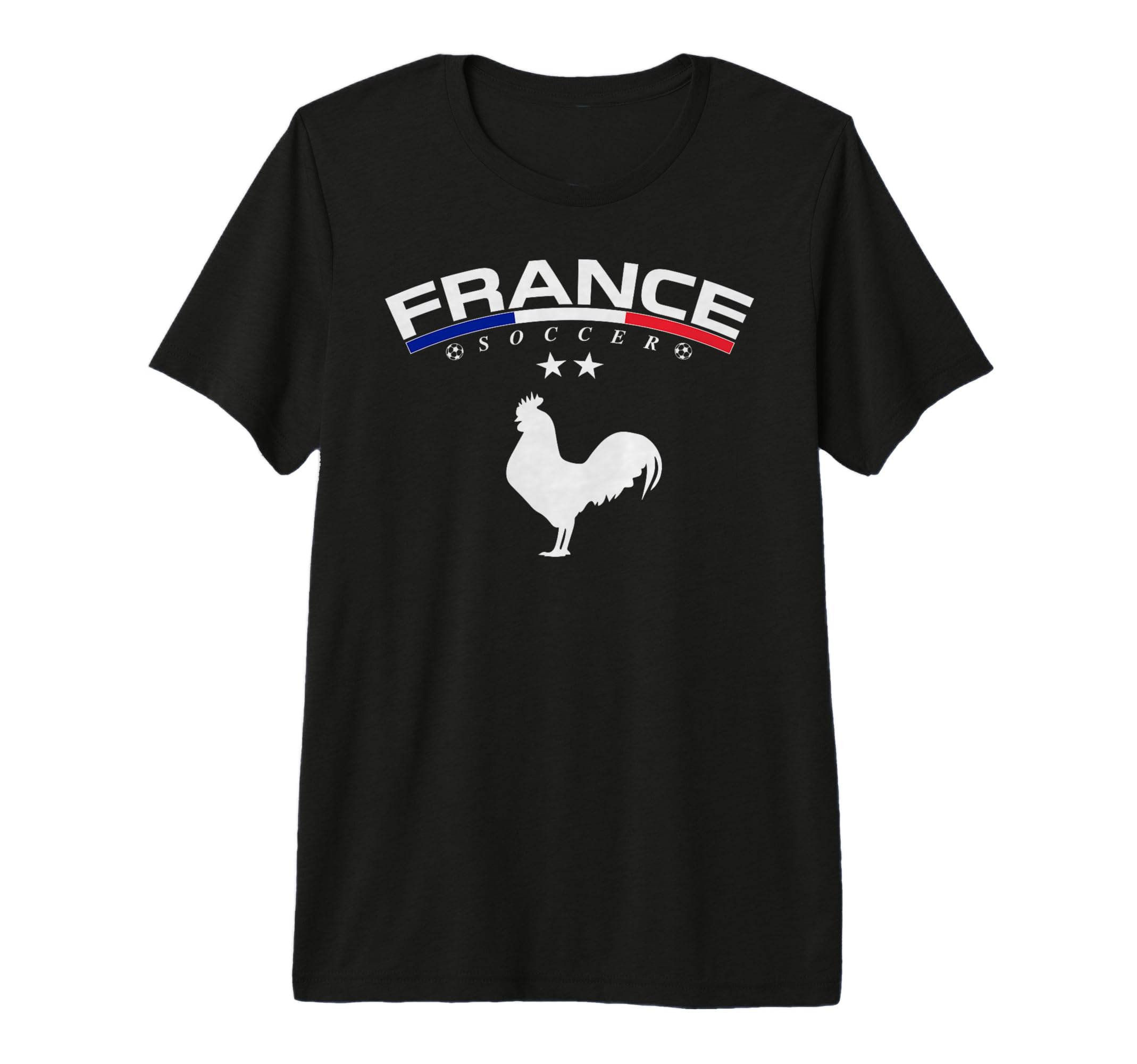 France Soccer Rooster Tri Blend T-Shirt - Streetwear Style Men Women