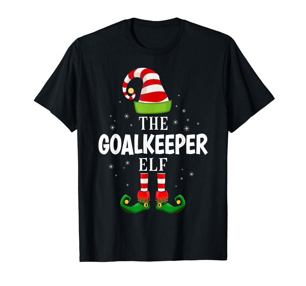 Goalkeeper Elf Pjs Matching Pajama T-Shirt - Minimalist Print Unisex