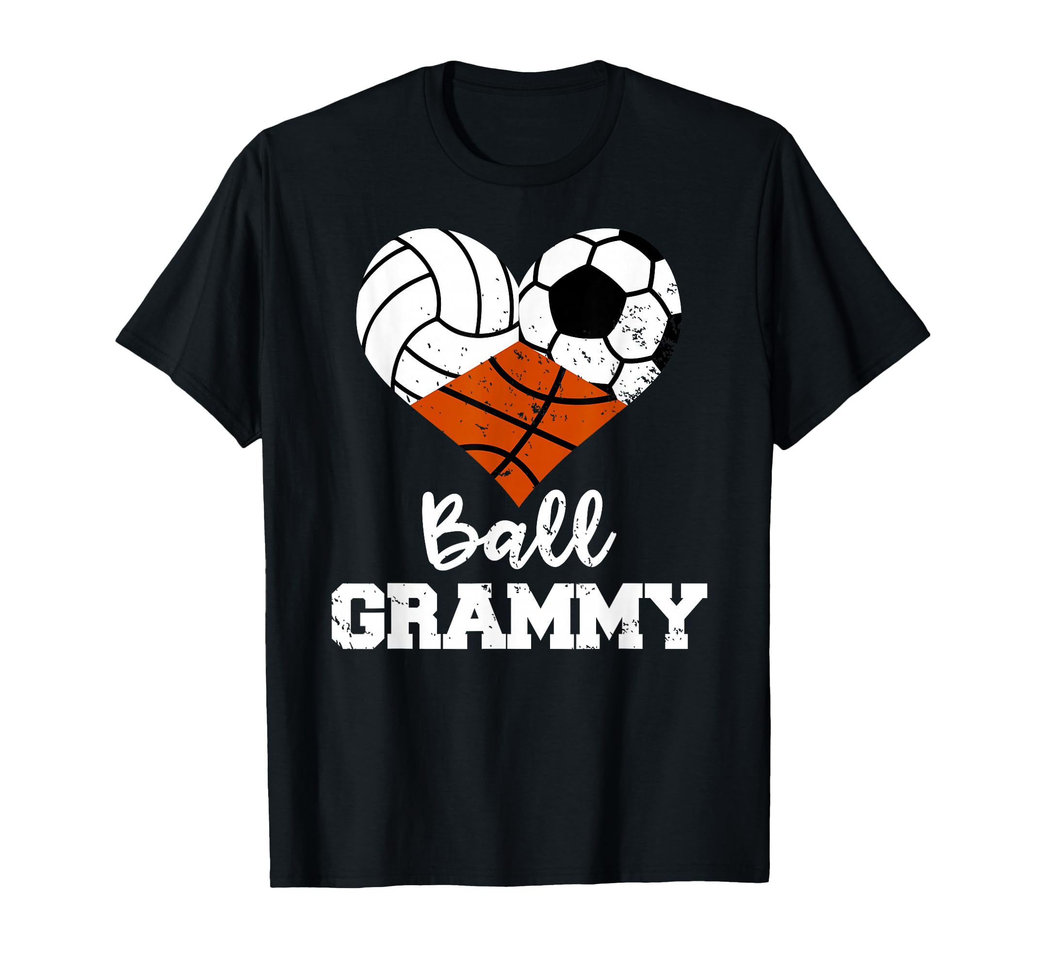 Ball Grammy Heart Funny Volleyball T-Shirt - Fun Novelty Design Men Women