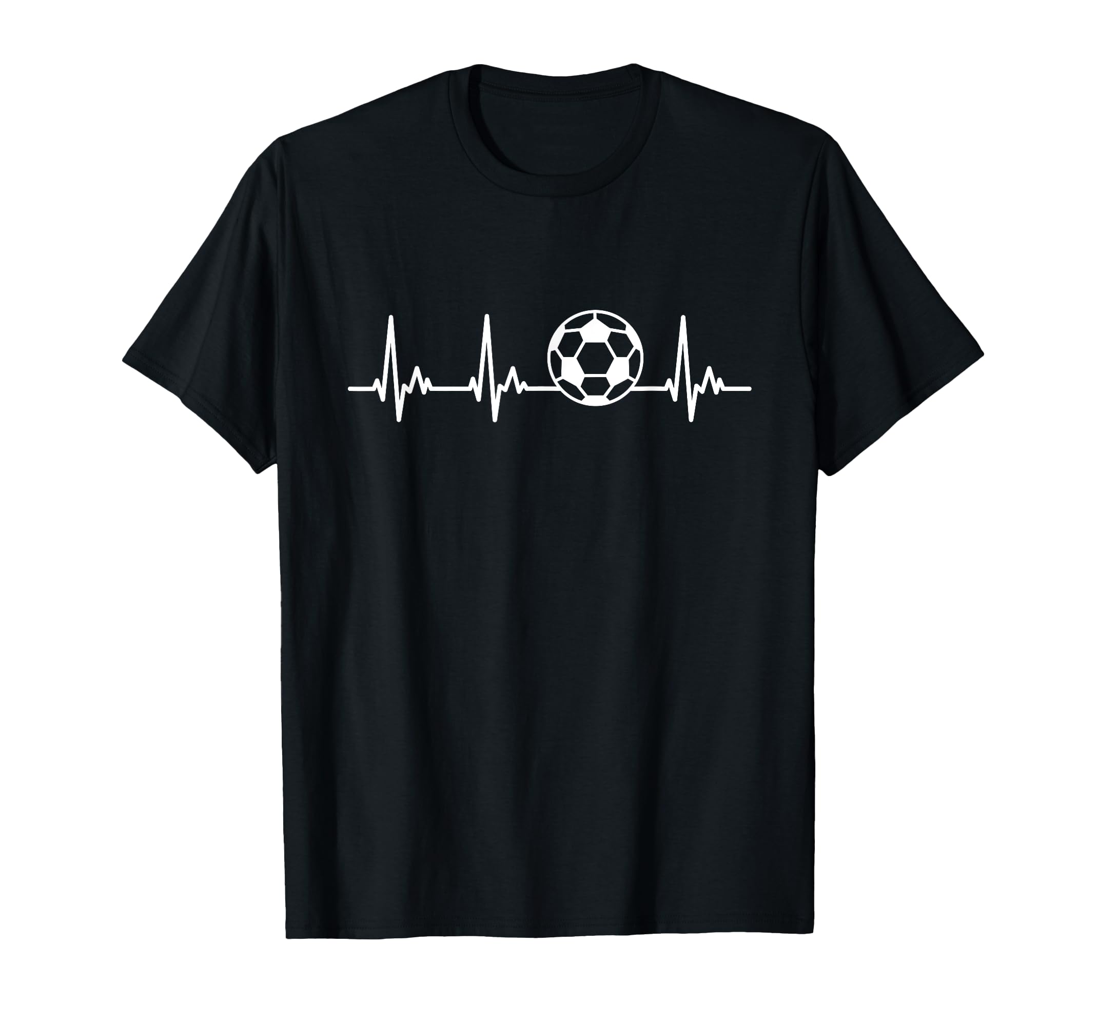 Soccer Player My Heart Beats Soccer T-Shirt - Aesthetic Graphic Unisex