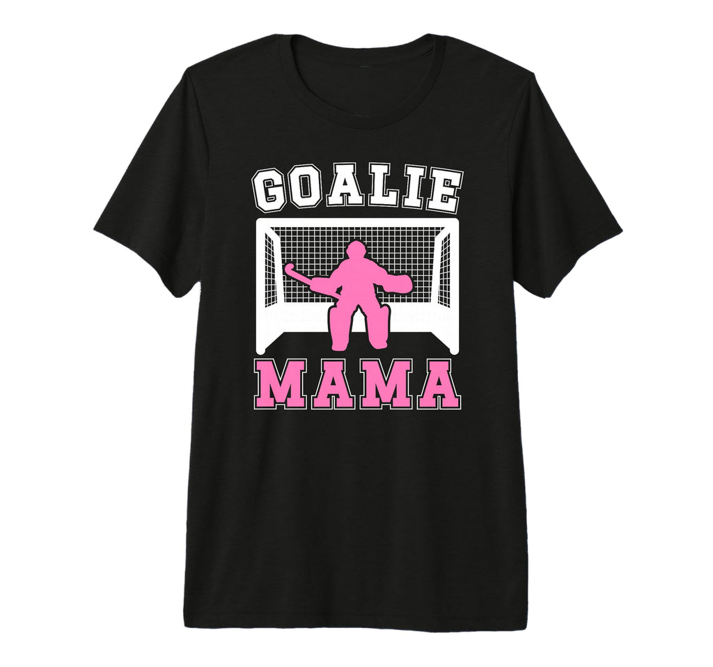 Proud Field Hockey Goalkeeper Mom T-Shirt - Fun Novelty Design Unisex
