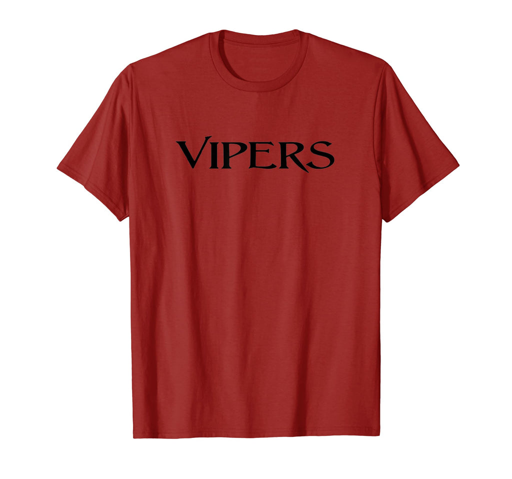 Vipers Soccer Baseball Tball T-Shirt - Streetwear Style Men Women