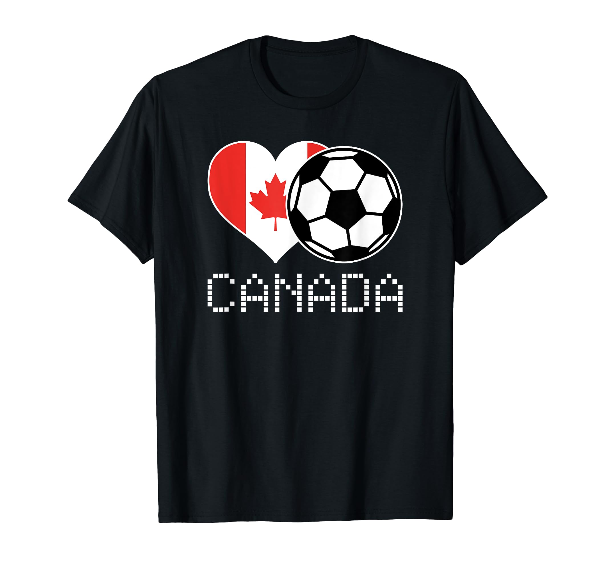 Canada Soccer Canadian Flag Love Country T-Shirt - Streetwear Style Unisex