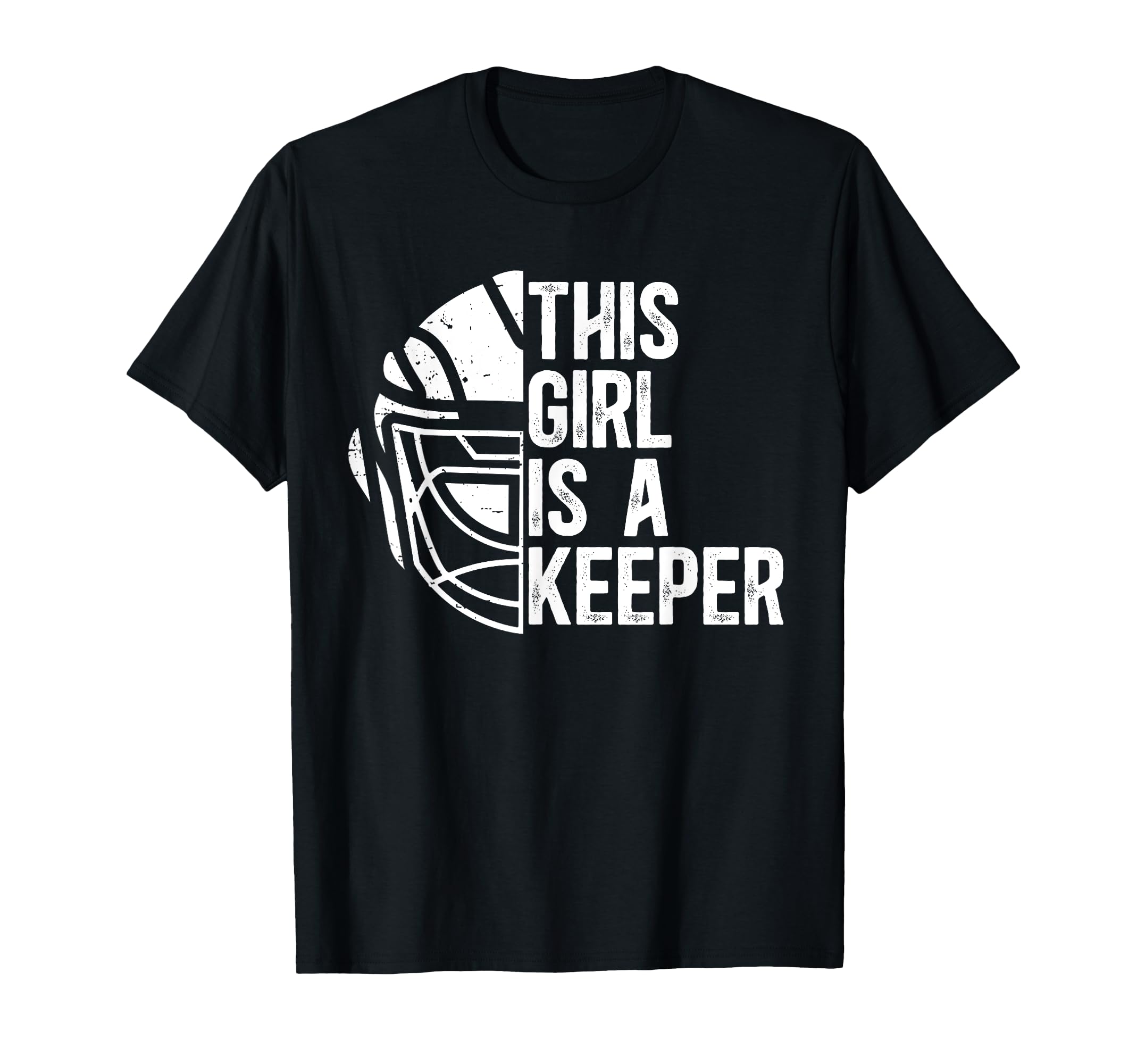 This Is Field Hockey Keeper Female T-Shirt - Custom Art Print Men Women