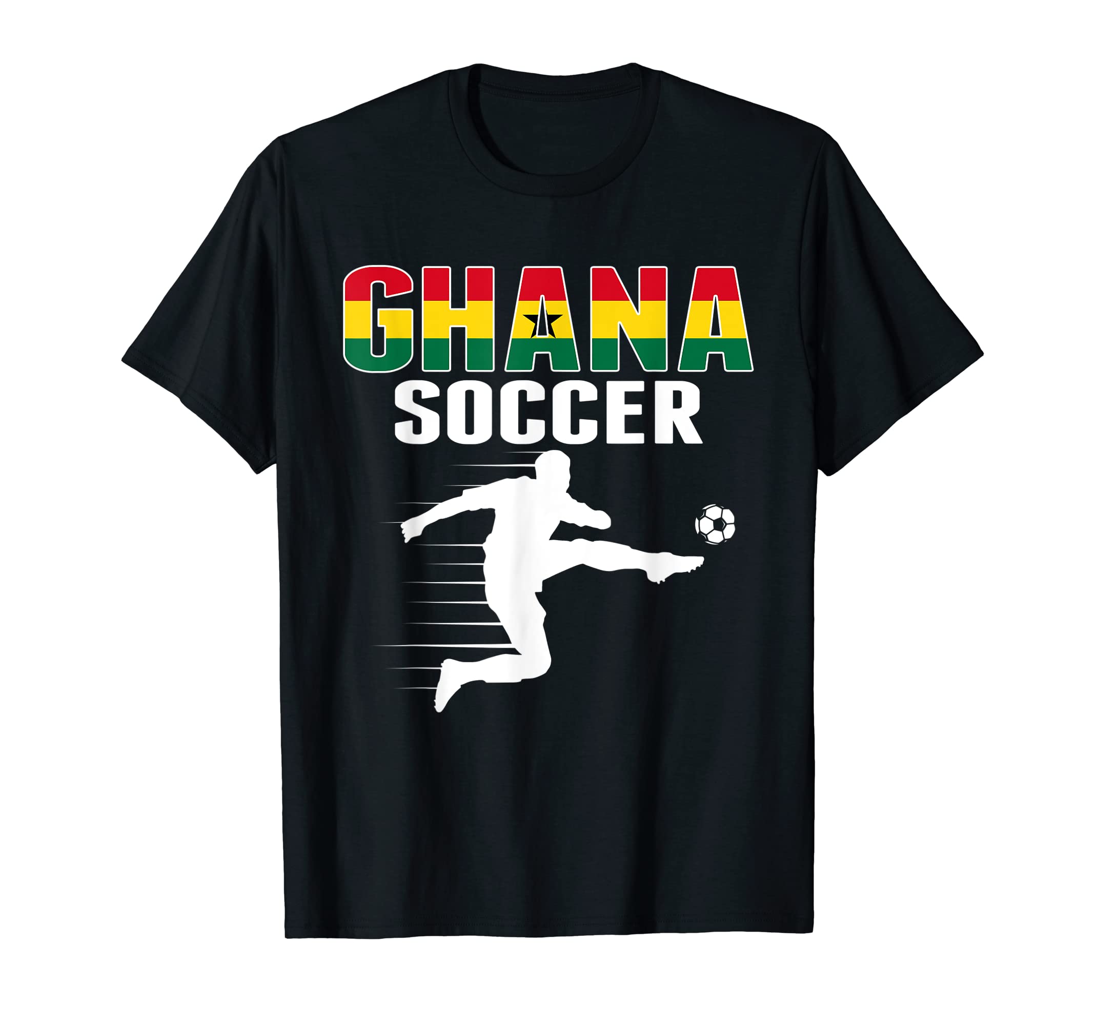 Ghana Soccer Fans Jersey Proud Ghanian T-Shirt - Minimalist Print Unisex