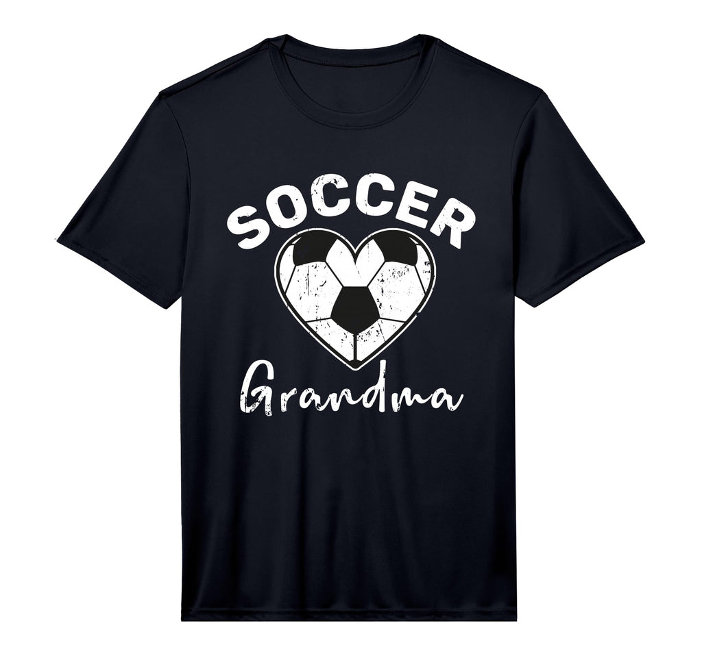 Mens Soccer Grandma Performance T-Shirt - Custom Art Print for Adults