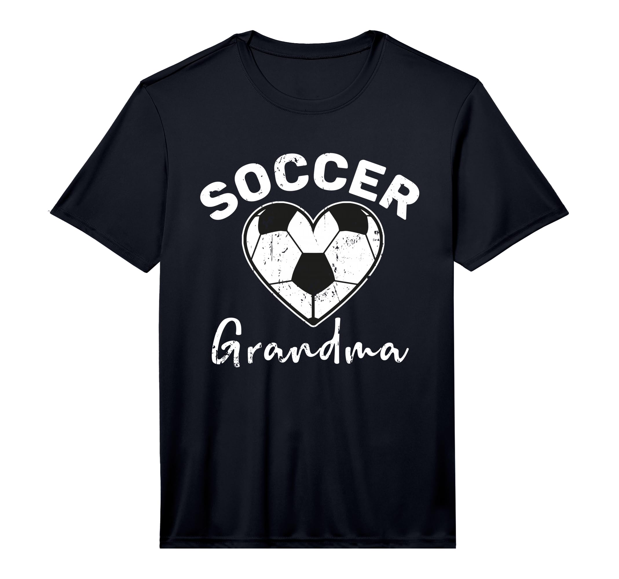 Mens Soccer Grandma Performance T-Shirt - Custom Art Print for Adults