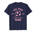 Trendy All Star Soccer Squad Est T-Shirt - Aesthetic Graphic for Adults