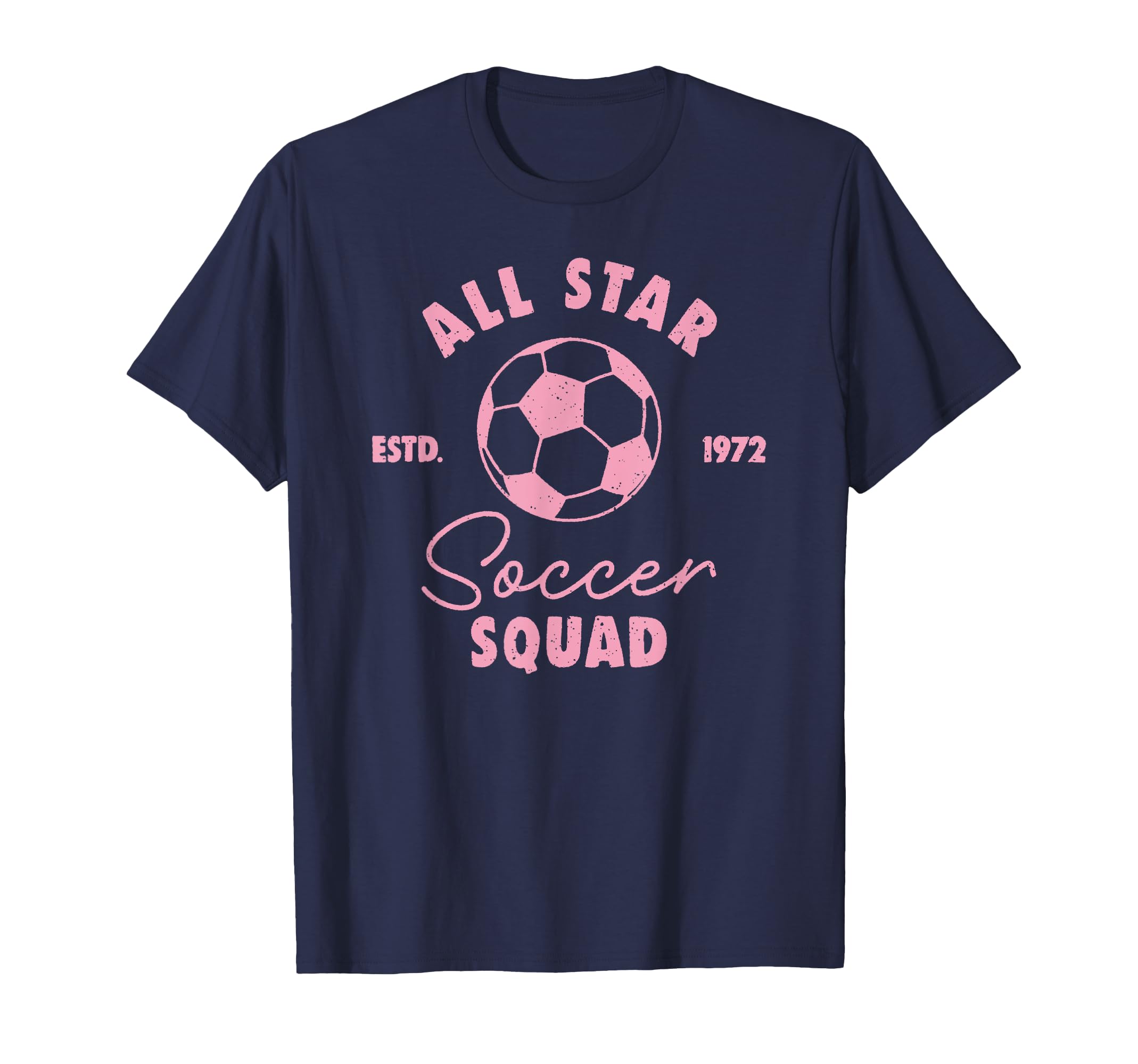 Trendy All Star Soccer Squad Est T-Shirt - Aesthetic Graphic for Adults