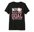 Proud Ice Hockey Goalie Nana Hockey T-Shirt - Minimalist Print Unisex