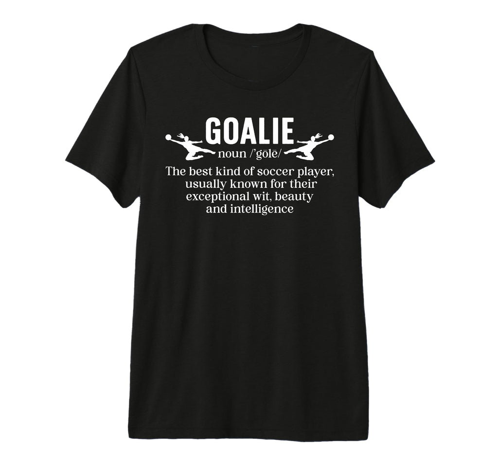 Soccer Goalie Definition Soccer T-Shirt - Aesthetic Graphic for Adults