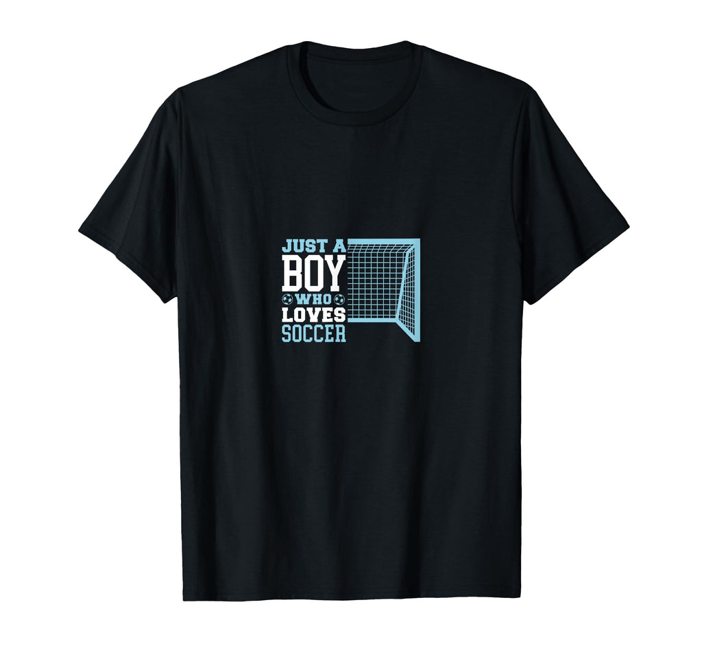 Funny Who Loves Soccer T-Shirt - Casual Everyday Wear for Adults