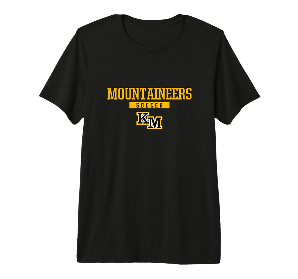 Kings Mountain Mountaineers Logo T-Shirt - Casual Everyday Wear Unisex