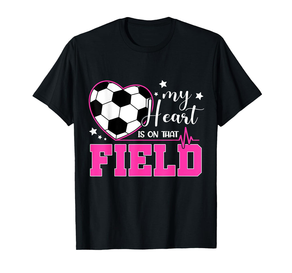 My Heart Is That Field Soccer Awesome Sweatshirt - Trendy Graphic Unisex