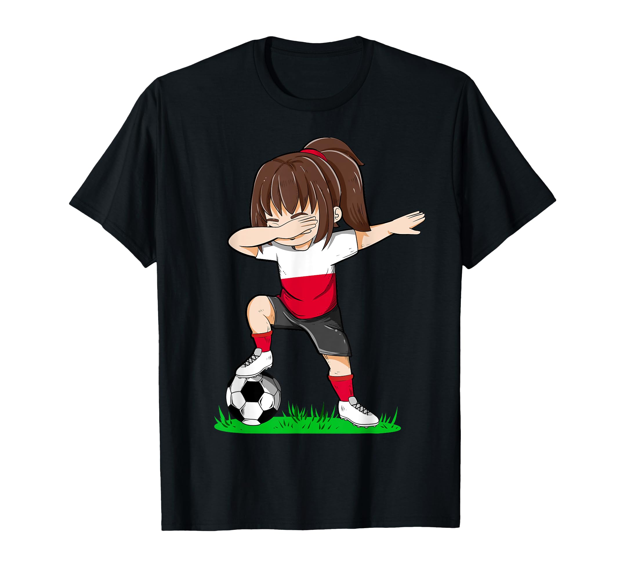 Soccer Poland Jersey Polish Flag Football T-Shirt - Trendy Graphic Unisex