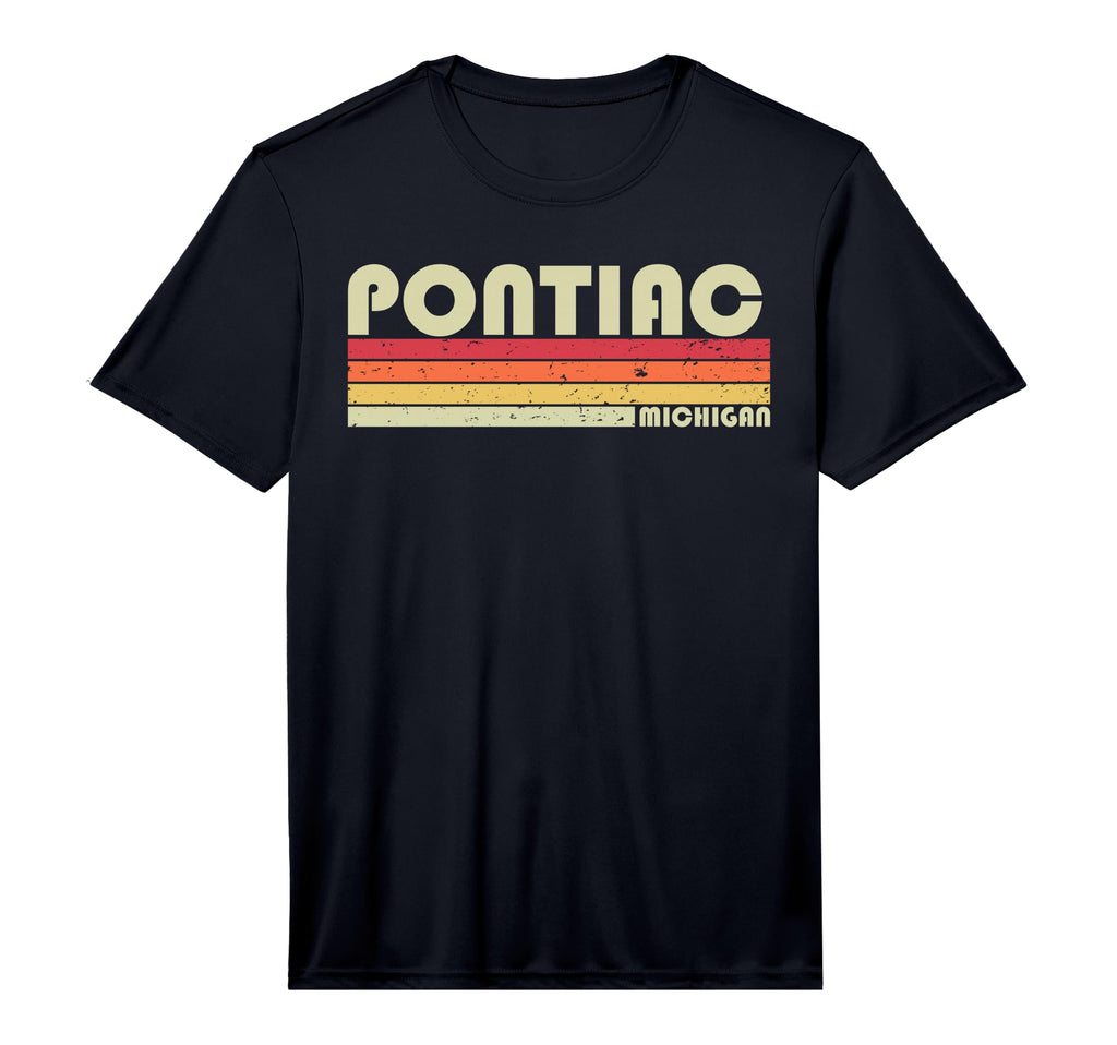 Pontiac Mi Michigan Funny City Home T-Shirt - Custom Art Print for Adults