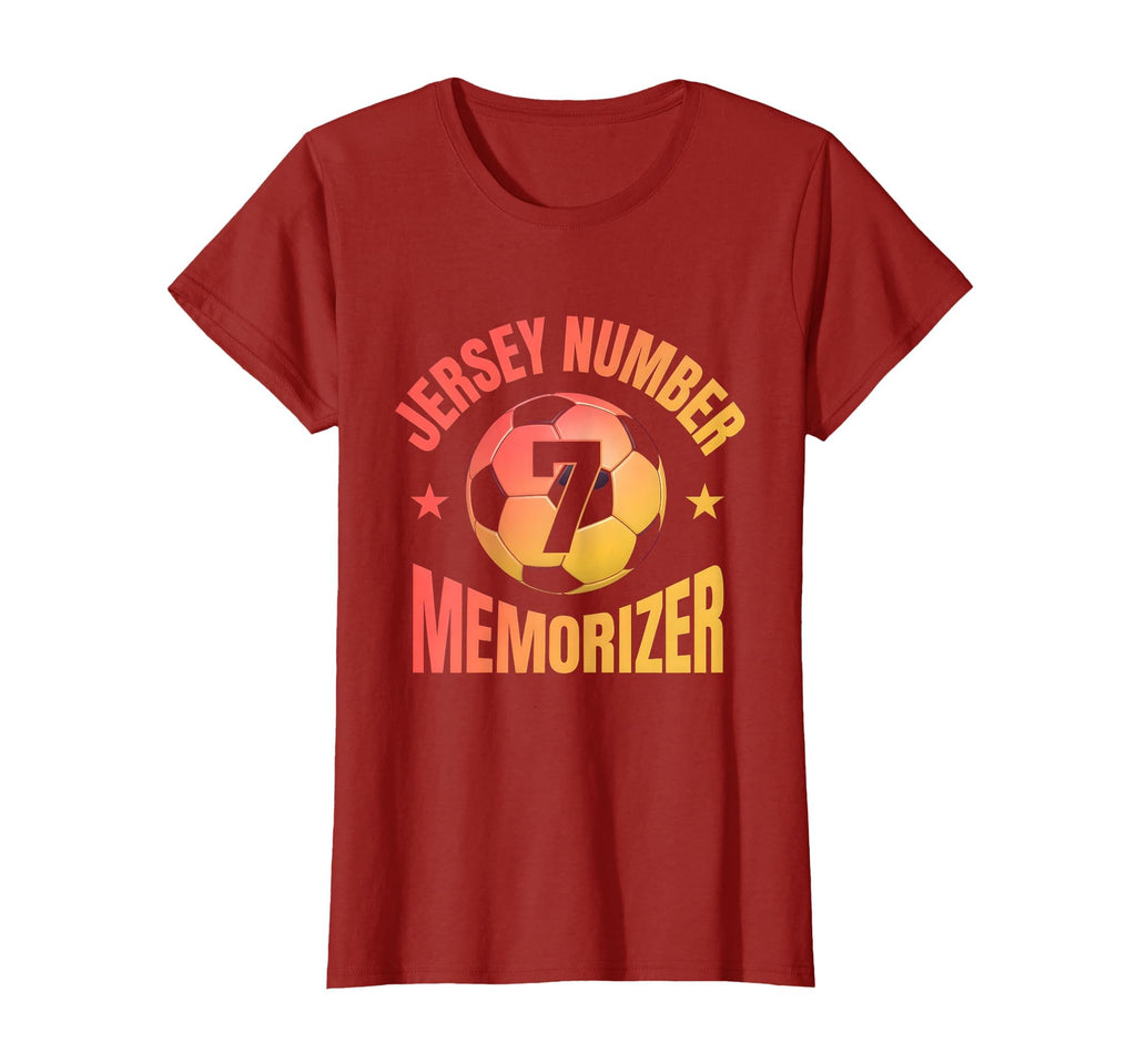 Soccer Mom Jersey Number Memorizer T-Shirt - Graphic Print Men Women
