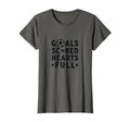 Goals Scored Hearts Full Soccer Mom T-Shirt - Streetwear Style for Adults
