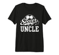 Soccer Uncle Soccer Ball Tri Blend T-Shirt - Minimalist Print Men Women