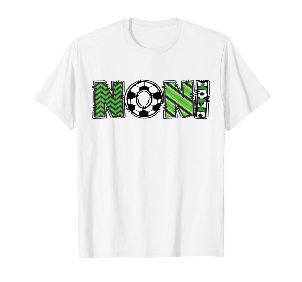 Soccer Noni Birthday Soccer Player T-Shirt - Minimalist Print Men Women
