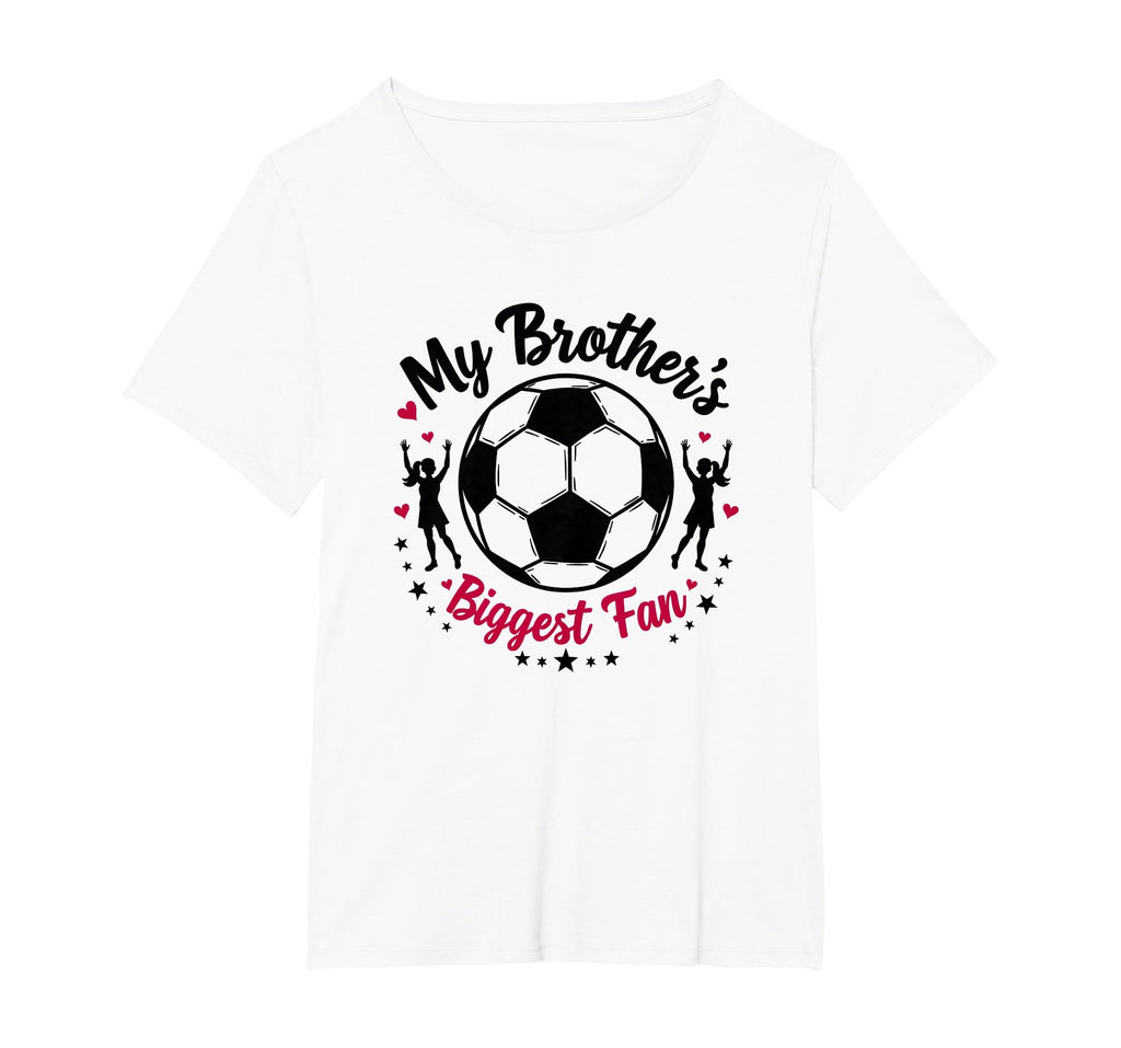 Soccer Sister My Brothers Biggest Fan T-Shirt - Custom Art Print Men Women