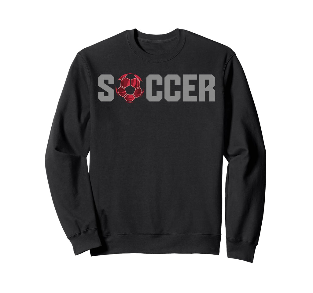 Soccer Football Ball Soccer Player Coach Sweatshirt - Graphic Print Unisex