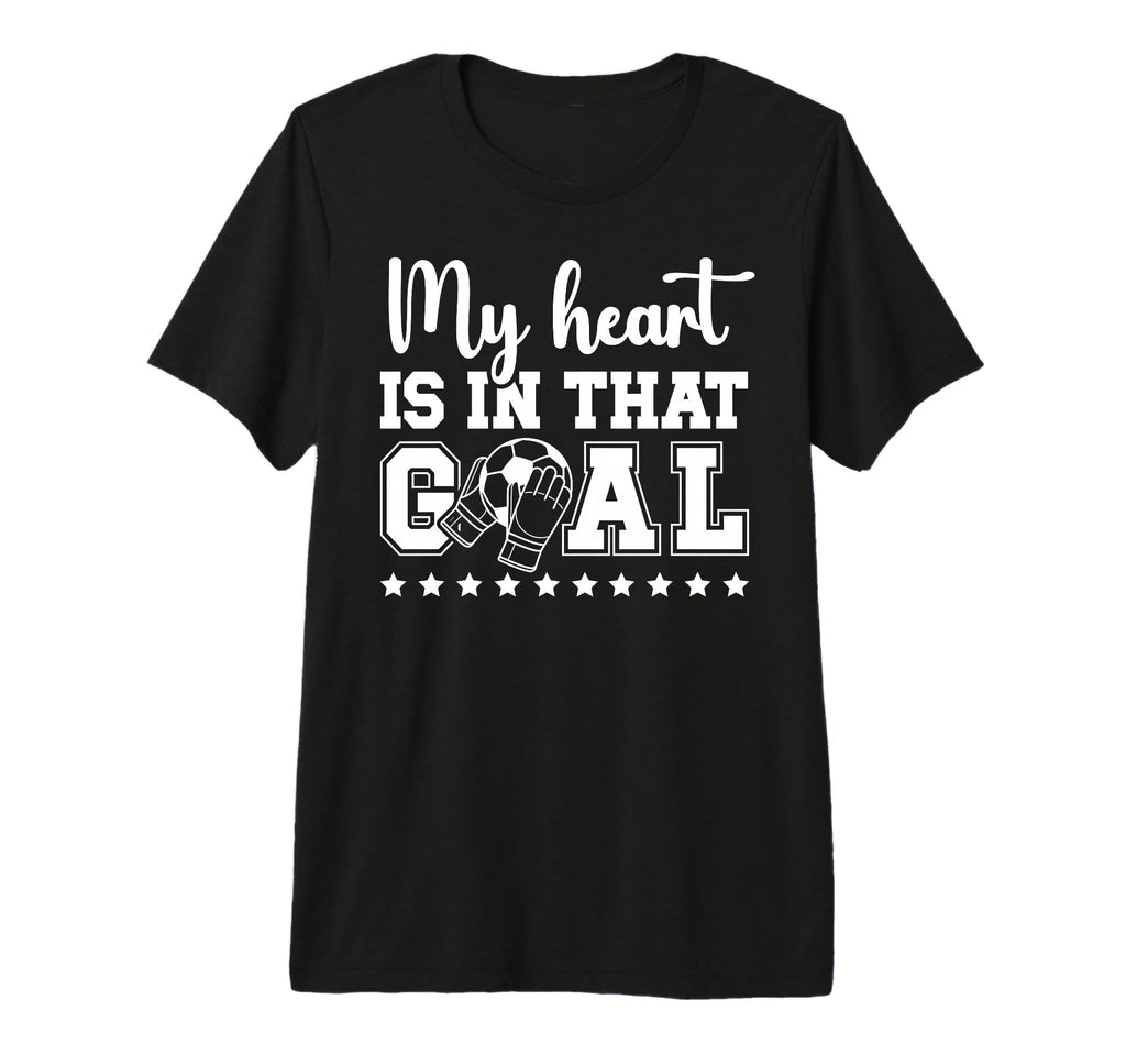Proud Soccer Goalkeeper Mom Soccer T-Shirt - Unique Graphic Men Women