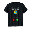 Call Ball Funny Volleyball T-Shirt - Minimalist Print Unisex