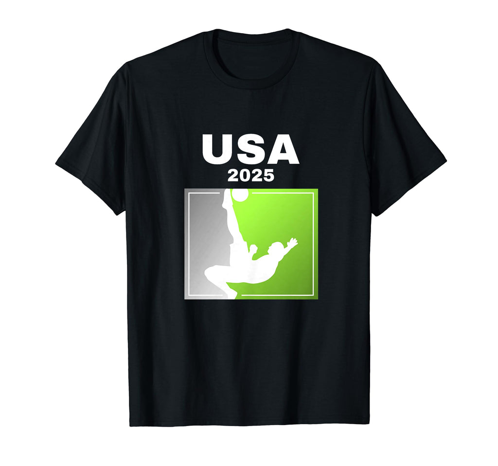 2025 Soccer Player Sports Soccer T-Shirt - Graphic Print Men Women