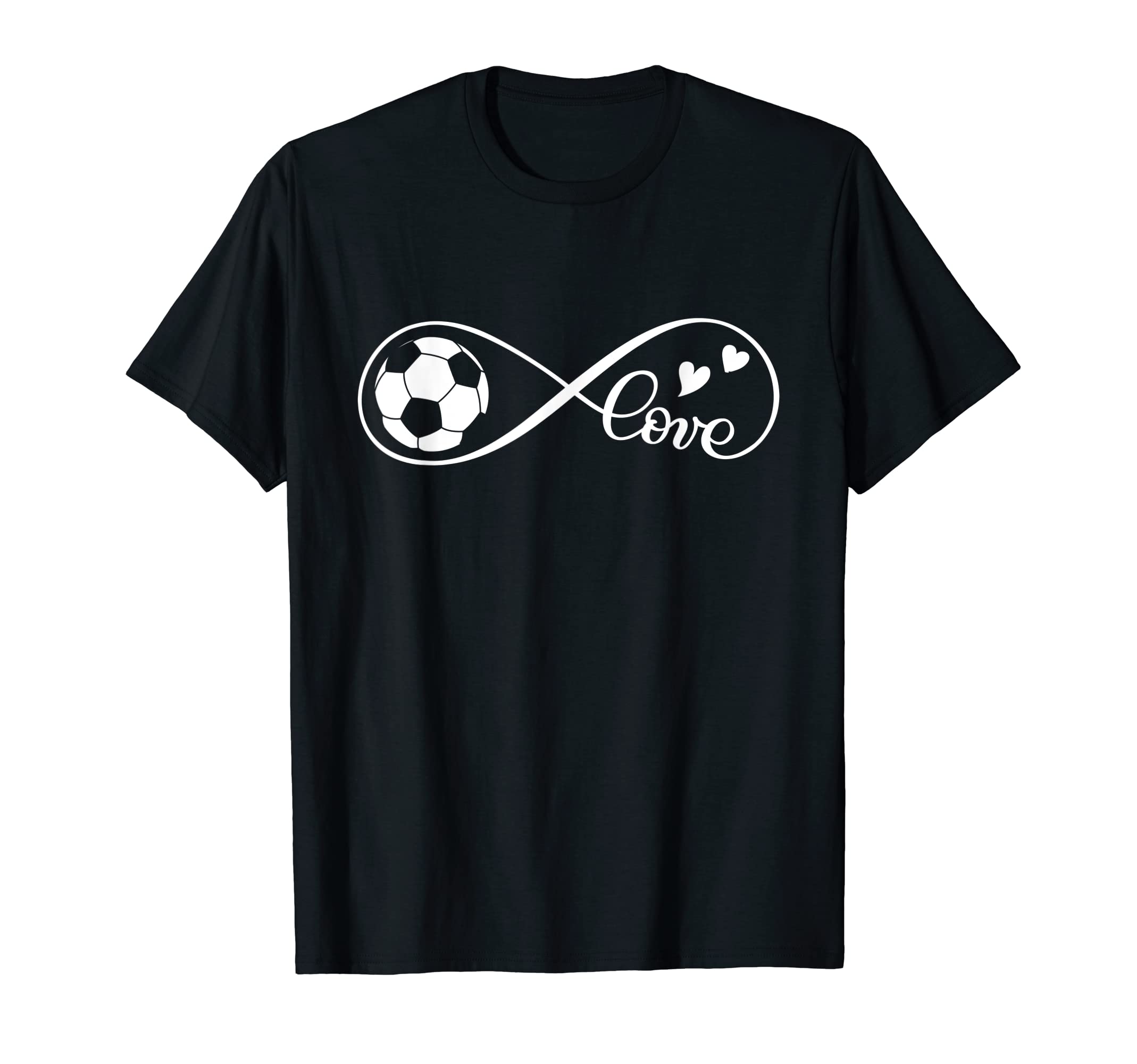 Soccer Love Infinity Funny Soccer Players T-Shirt - Novelty Apparel Unisex