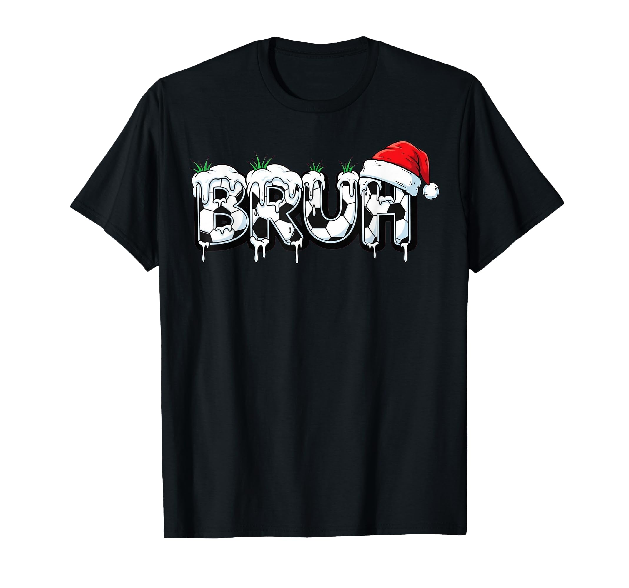 Funny Bruh Soccer Pajama T-Shirt - Custom Art Print Men Women