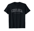 Chelsea England Uk Trendy Varsity T-Shirt - Trendy Graphic Men Women