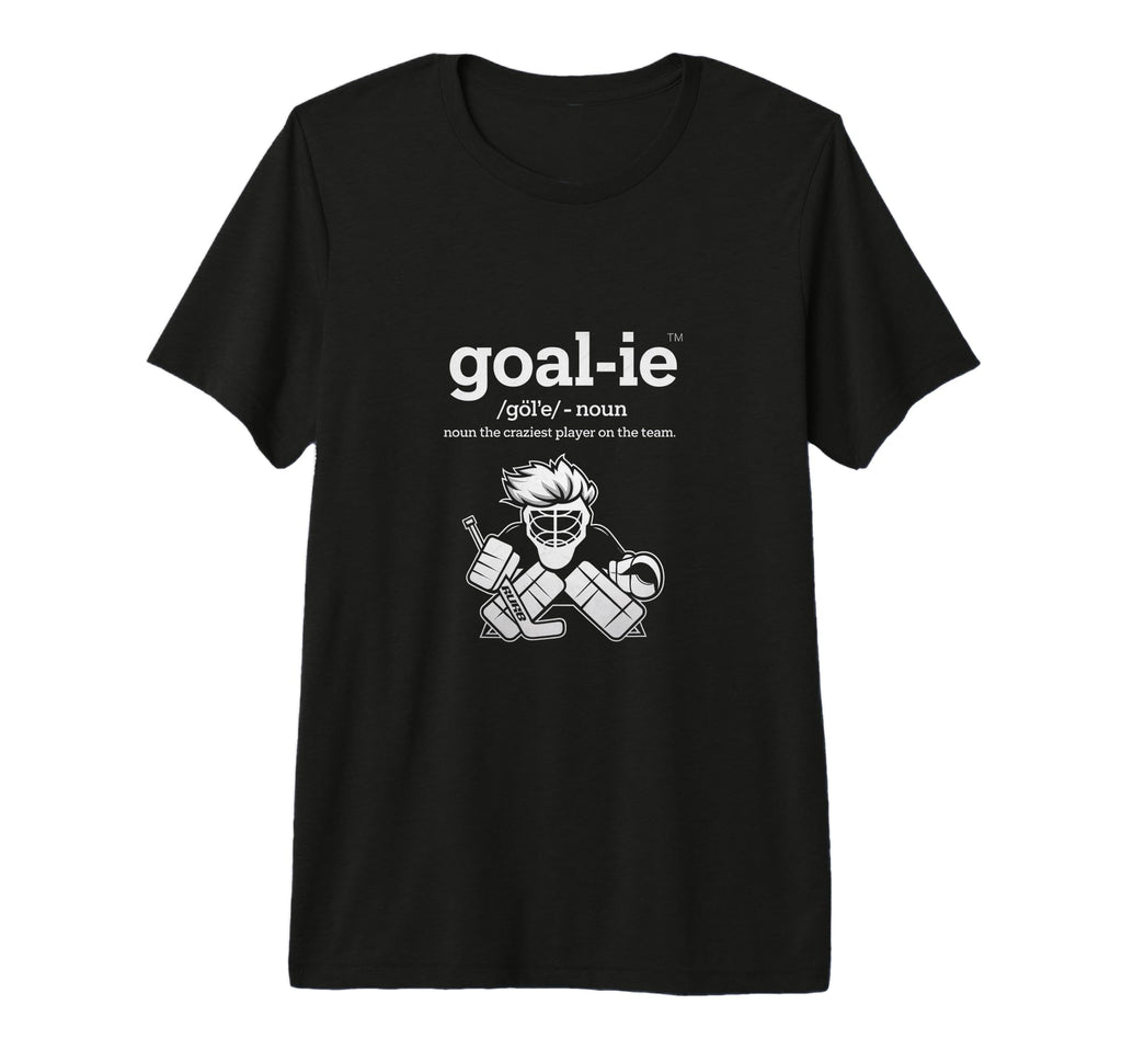 Funny Goalie Goalkeeper Definition T-Shirt - Novelty Apparel for Adults