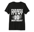 Bruh Its My 10Th Birthday Soccer 10 Year T-Shirt - Graphic Print Unisex