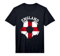 England Soccer Ball English Pride T-Shirt - Minimalist Print Unisex