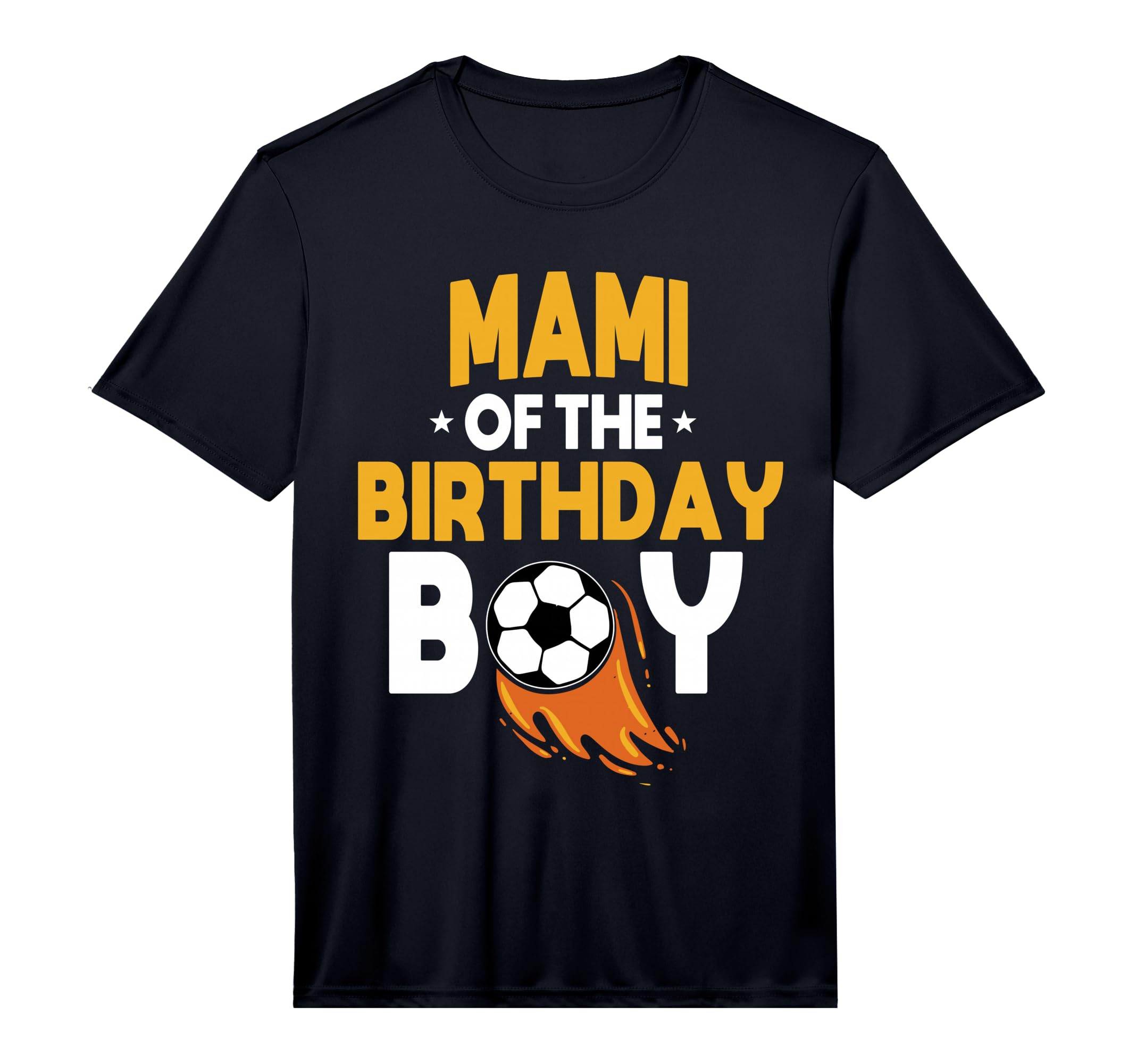 Mami Birthday Soccer Ball Team Bday T-Shirt - Streetwear Style Unisex