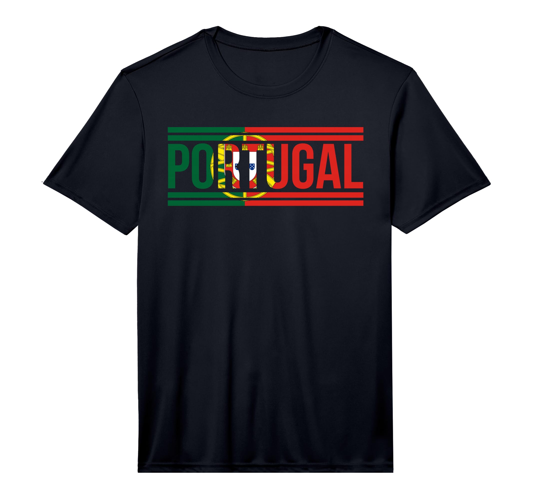 Portugal Portuguese Flag Sports T-Shirt - Aesthetic Graphic for Adults