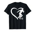 Soccer Player Soccer Heart Soccer T-Shirt - Streetwear Style Men Women