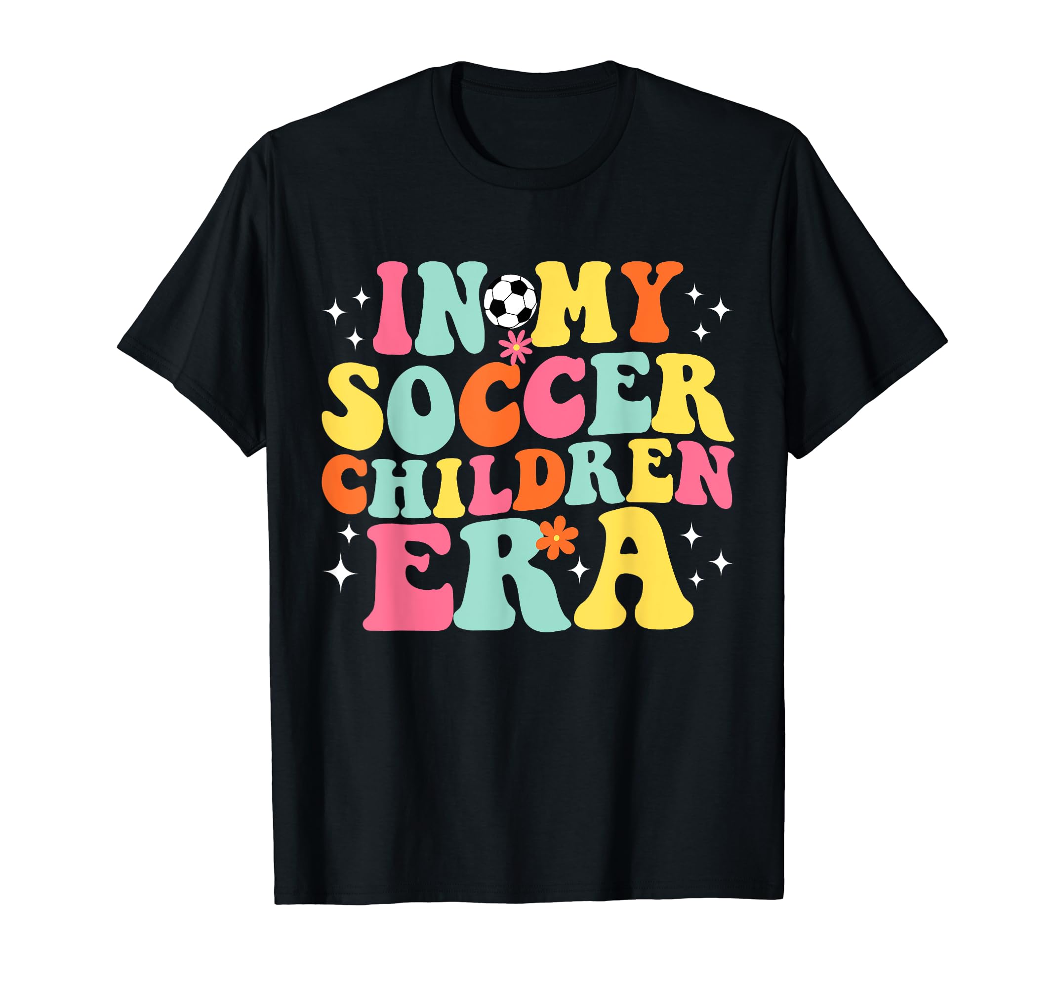 My Soccer Children Era Game Day Groovy T-Shirt - Minimalist Print Unisex