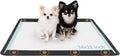 Dog Pee Pad Holder, Oxford Cloth Material, Fit 28"x34" Pad,Puppy Pad Holder, 8 Powerfu Magnetic Clips, Indoor Dog Potty, Black