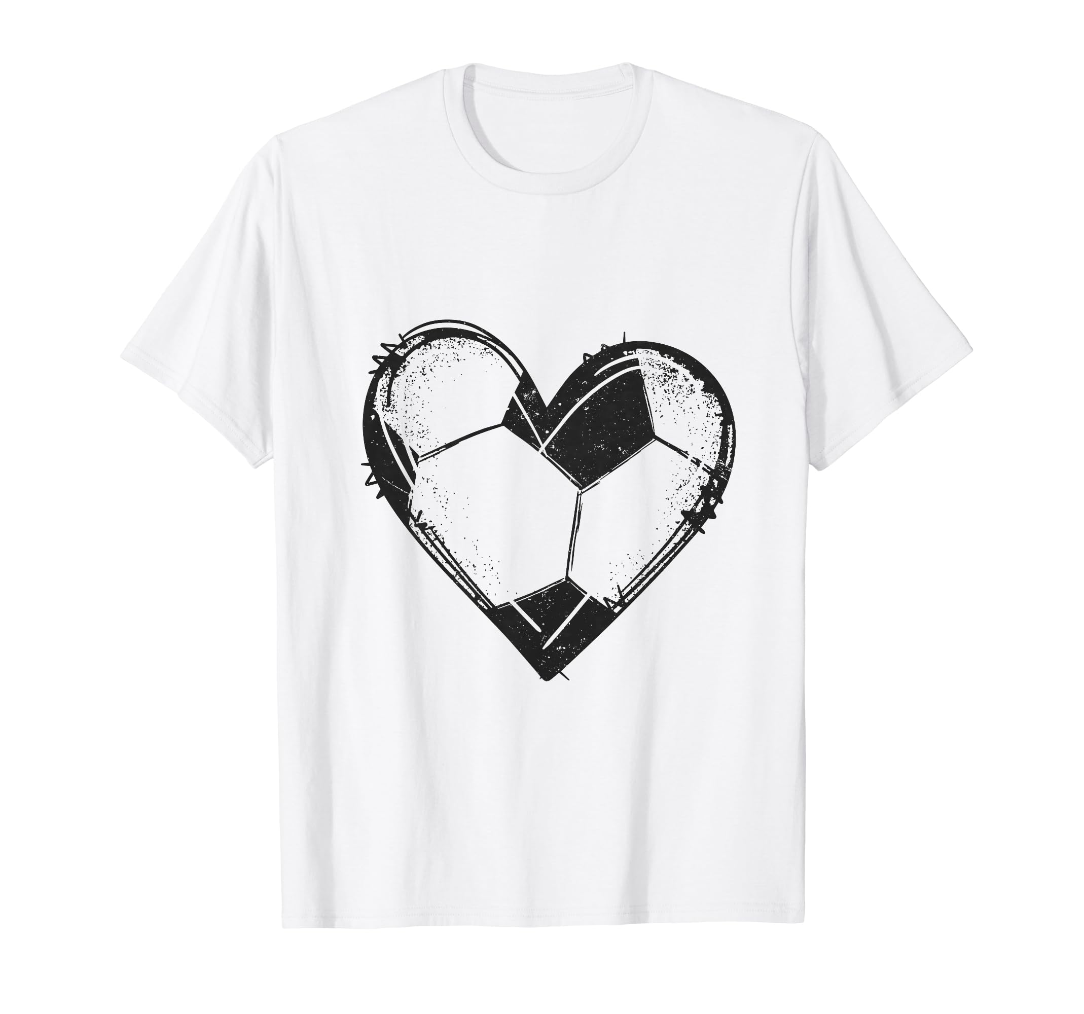 Soccer Heart Soccer Player Lover T-Shirt - Aesthetic Graphic Men Women