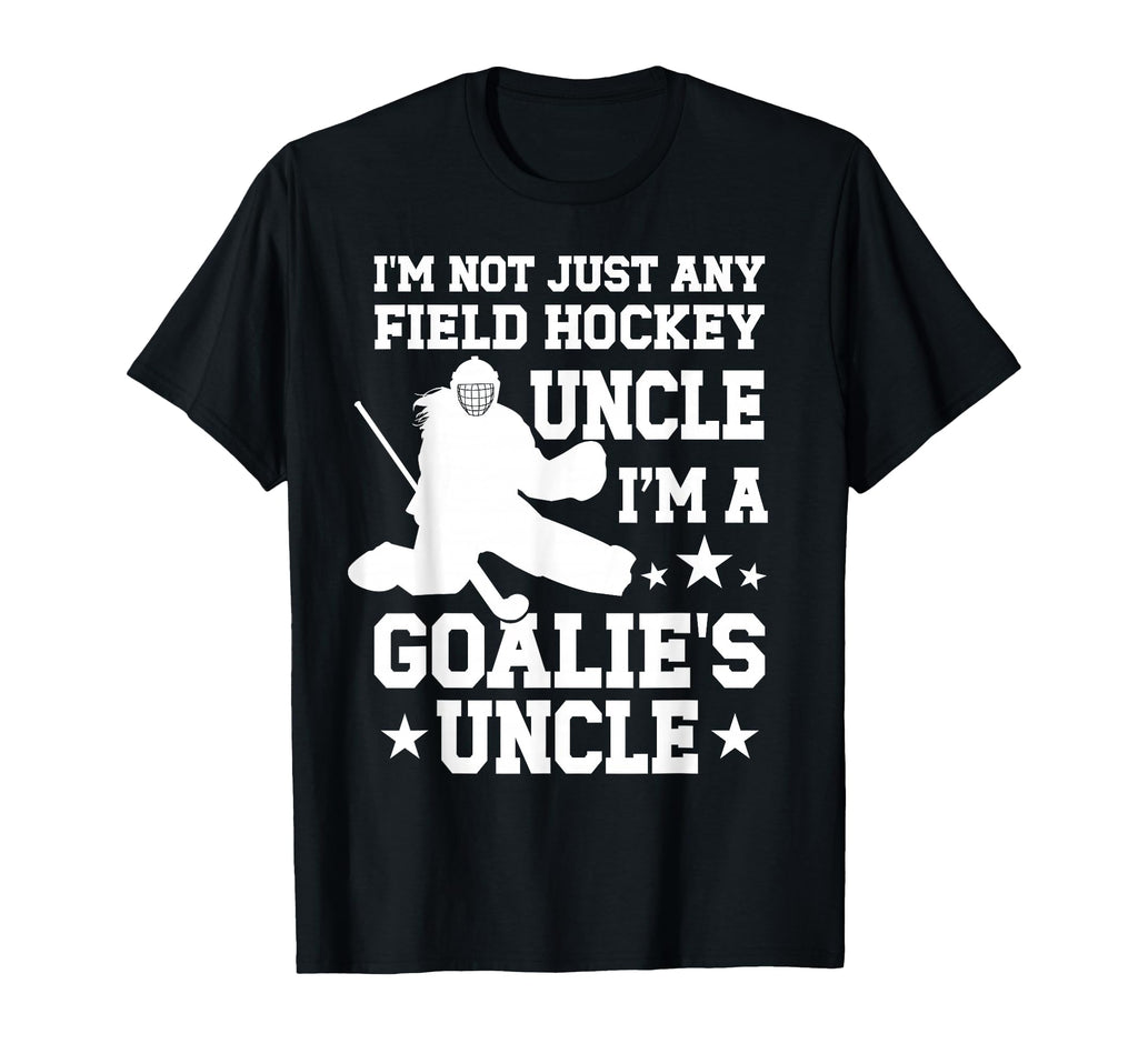 Field Hockey Goalie Uncle Field T-Shirt - Aesthetic Graphic Men Women