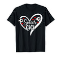 Soccer Gigi Heart Grandma Gigi T-Shirt - Casual Everyday Wear Men Women