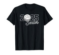 Senior 2025 Volleyball Mom High School T-Shirt - Unique Graphic Men Women