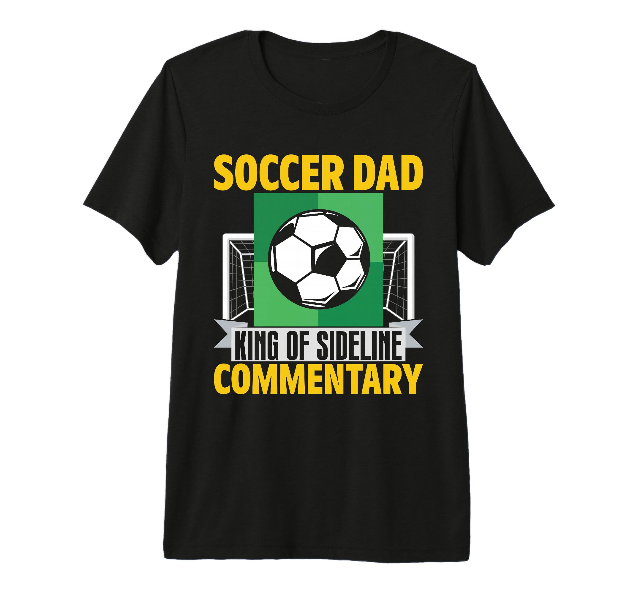 King Sideline Commentary Soccer Dad T-Shirt - Aesthetic Graphic Men Women